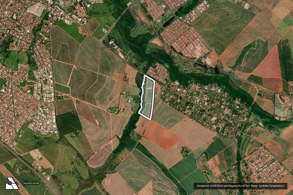 Imagem de satélite de ESTÂNCIA ALAGOA ? GLEBA B - GLEBA B em Catanduva - SP