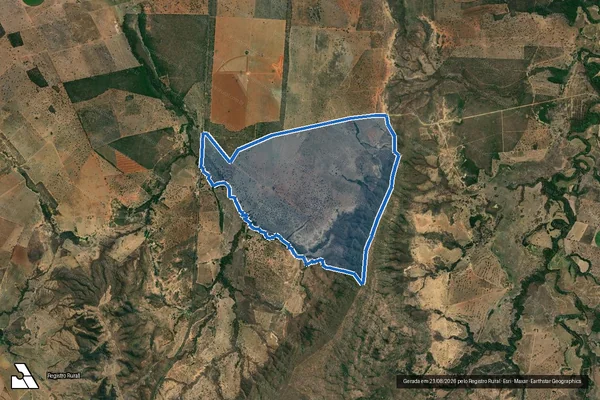 Imagem de satélite de Fazenda Boa Esperança - Parte 1 em João Pinheiro - MG