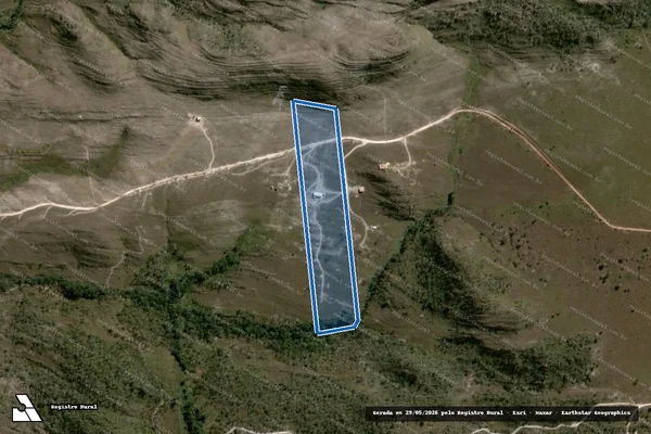 Imagem de satélite de FAZENDA PARAISO DOS PANDAVAS - PAZ 6 em Alto Paraíso de Goiás - GO