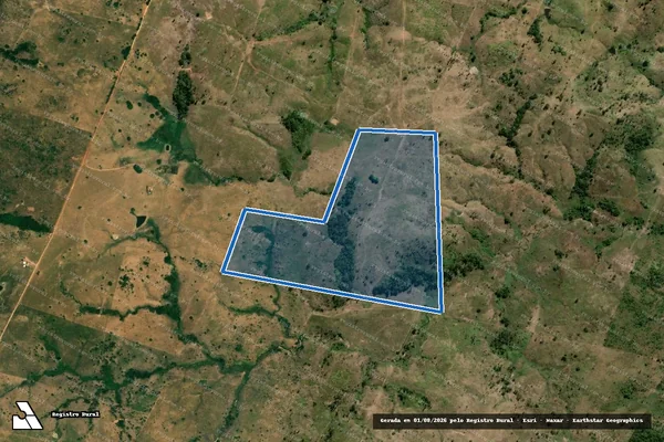Imagem de satélite de FAZENDA BANNACH - Sitio Colorado em Rio Maria - PA