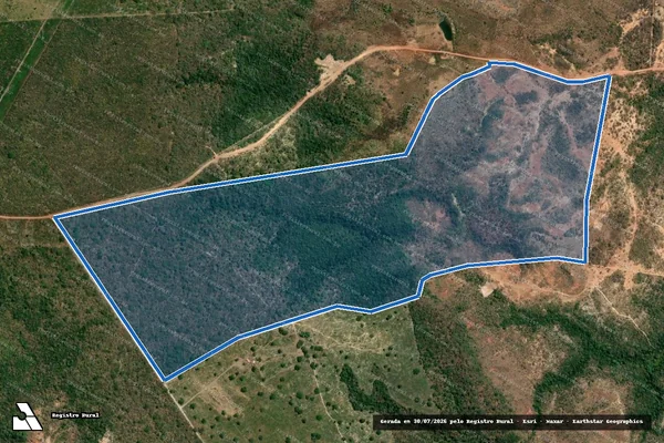 Imagem de satélite de Fazenda Saco - Parcela 1 em Parnarama - MA