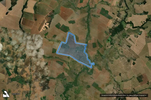 Imagem de satélite de FAZENDA MACACO / Gleba 01 em São João da Paraúna - GO