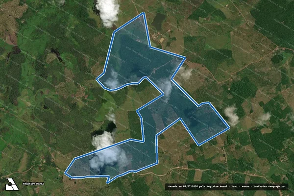 Imagem de satélite de FAZENDA GENESES - Parcela 1 em Penalva - MA