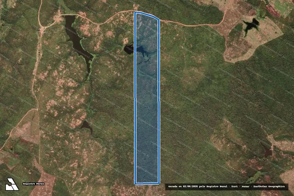 Imagem de satélite de SITIO OITICICA - Parcela 5 em Deputado Irapuan Pinheiro - CE