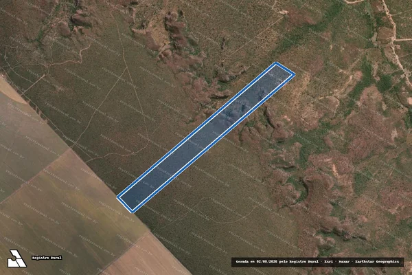 Imagem de satélite de CHAPADÃO DA ESTIVA-RESERVA LEGAL - AMAURI em Uruçuí - PI