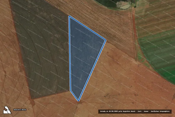 Imagem de satélite de FAZENDA SETE LAGOAS
 - Parte 1 em Quirinópolis - GO