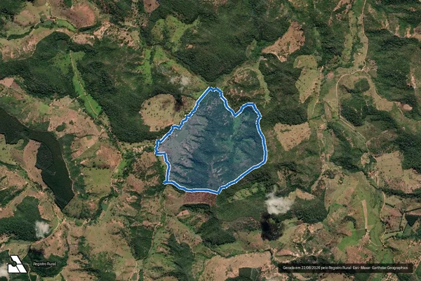 Imagem de satélite de ?Melador, Santa Tereza ou Quincas? - Parte 1 em Peçanha - MG