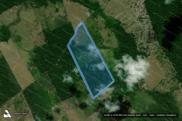 Imagem de satélite de PA ZUMBI DOS PALMARES - LOTE 62 - Parte 1 em Pacajá - PA