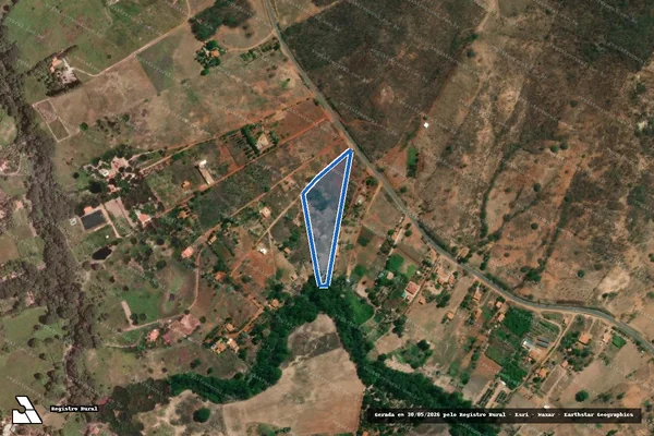 Imagem de satélite de Fazenda Andaraí