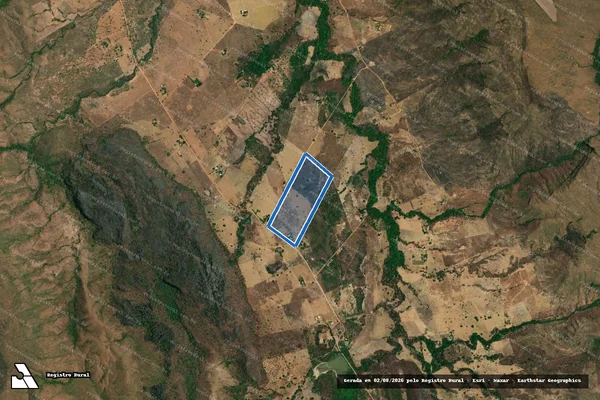 Imagem de satélite de Lote n° 50 do P.A "Gameleira" Código SIPRA DF0109000 - PARTE 1 em Flores de Goiás - GO