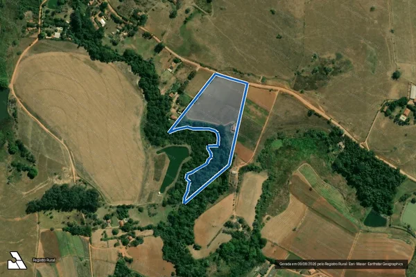 Imagem de satélite de Fazenda Capituba - GLEBA A em São João da Boa Vista - SP