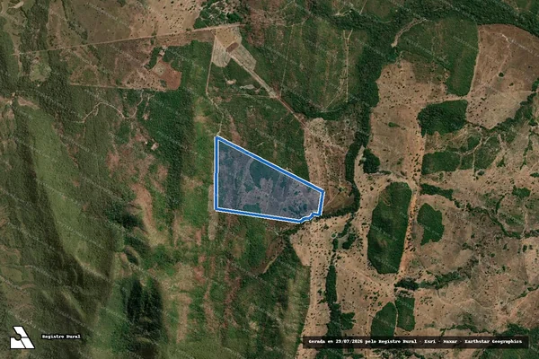 Imagem de satélite de FAZENDA PEROBA, LOTE 09 DO LOTEAMENTO ENTRE RIOS - Gleba A em Talismã - TO