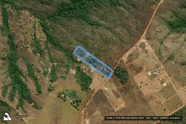 Imagem de satélite de FAZENDA LAGOINHA - 032 em Santo Antônio do Descoberto - GO