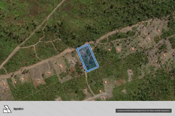 Imagem de satélite de PE - ASSENTAMENTO 8 DE MARÇO - LOTE 121 - Parte 1 em Teresina - PI