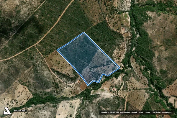 Imagem de satélite de Sítio Buriti - Parte 1 em Botumirim - MG