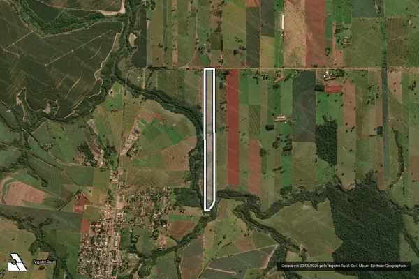 Imagem de satélite de LOTE DE TERRAS N 90-E em Maria Helena - PR