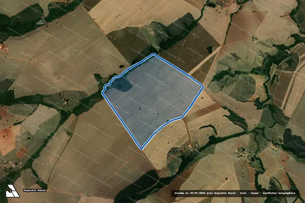 Imagem de satélite de Fazenda Gameleira "Bicame" - PARTE 1 em Coromandel - MG