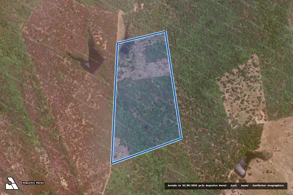 Imagem de satélite de CONSOLAÇÃO DATA PAULISTA - Parte 1 em Paulistana - PI