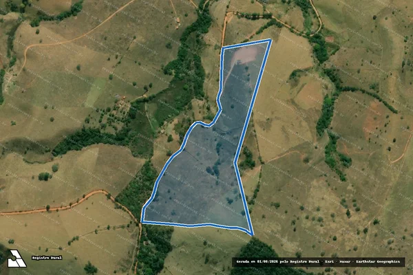 Imagem de satélite de FAZENDA DA LAGINHA / FAZENDA DA LAJINHA Iii  - Gleba 01 em Soledade de Minas - MG