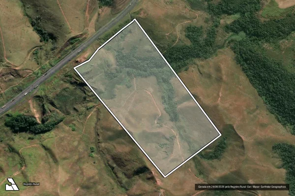 Imagem de satélite de FAZENDA SÃO SEBASTIÃO em Silveiras - SP