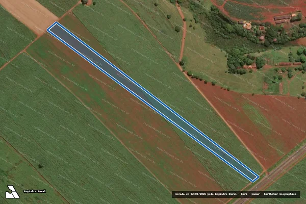 Imagem de satélite de Fazenda Santa Irene ? Gleba A.4.2.1.1 - .2 em Jaboticabal - SP