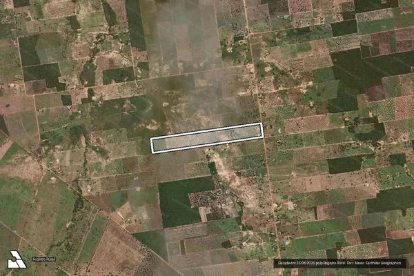 Imagem de satélite de Lote : 986 - PA.Angical - 986 em Angical - BA