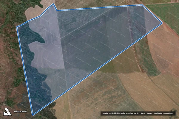 Imagem de satélite de FAZENDA SAPUCAIA-IV em Grajaú - MA
