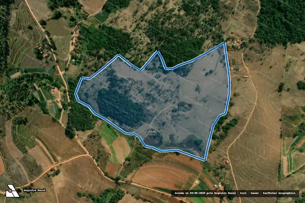 Imagem de satélite de Sítio Santo Antônio - Sítio Santo Antônio em São José do Rio Pardo - SP