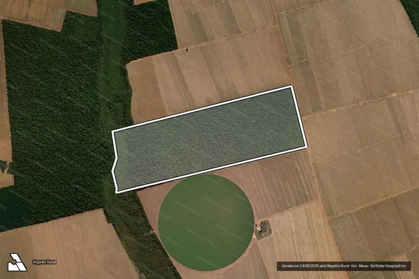 Imagem de satélite de FAZENDA SANTA LÚCIA ? LOTE 85 - Parte 1 em Querência - MT
