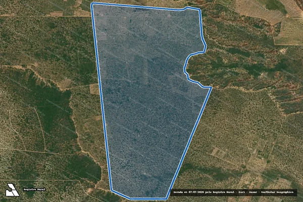 Imagem de satélite de FAZENDA BOA VISTA - Parte 1 em Biritinga - BA