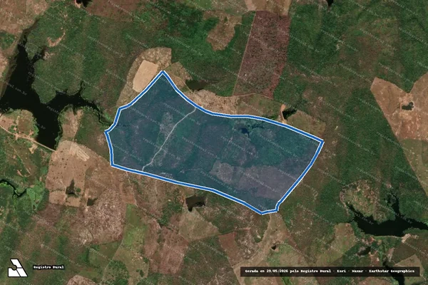 Imagem de satélite de SITIO LAGOA DE DENTRO - Parte 1 em Acopiara - CE