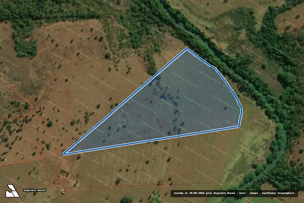 Imagem de satélite de Fazenda Ariranha  - GLEBA 03 em São Francisco de Sales - MG