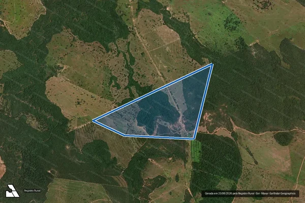 Imagem de satélite de FAZENDA CÓRREGO DO RETIRO VELHO / Remanescente I - Área ?B? em Alcinópolis - MS