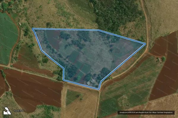 Imagem de satélite de Lote 243 ? Projeto de Assentamento Eli Vive I - LOTE243 - PARTE1 em Londrina - PR