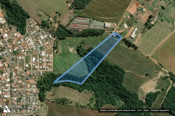 Imagem de satélite de SÍTIO TERRA RICA - Parcela 1 em Wenceslau Braz - PR