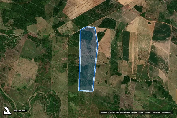 Imagem de satélite de P. A. Fartura - LOTE 333 / LOTE 333 / Confresa