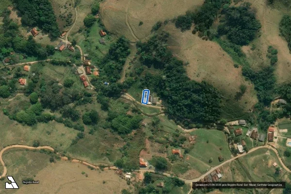 Imagem de satélite de SÍTIO SÃO JOSÉ - Parte 2 em Passa Quatro - MG