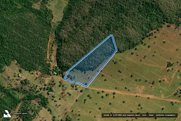 Imagem de satélite de P.E. CAMPINAS - LOTE-01B em Nossa Senhora do Livramento - MT