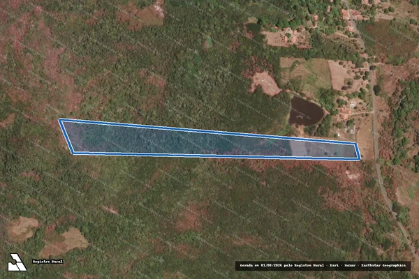 Imagem de satélite de SÍTIO CONTENDAS - Parte 1 em Itapipoca - CE