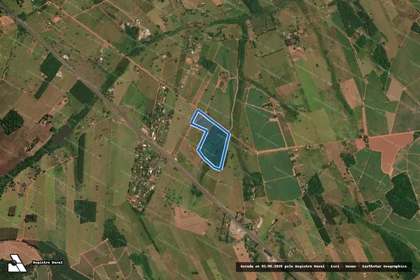 Imagem de satélite de FAZENDA SANTA TEREZA - GLEBA B - Gleba B em Fernandópolis - SP