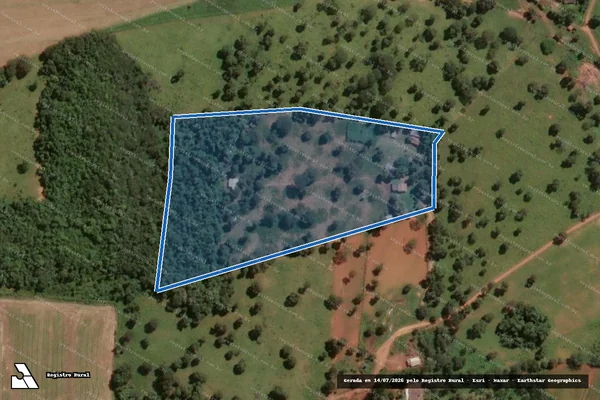 Imagem de satélite de FAZENDA SAPEZAL Quinhão n° 01 denominada GLEBA 01 - Gleba 03 em Unaí - MG