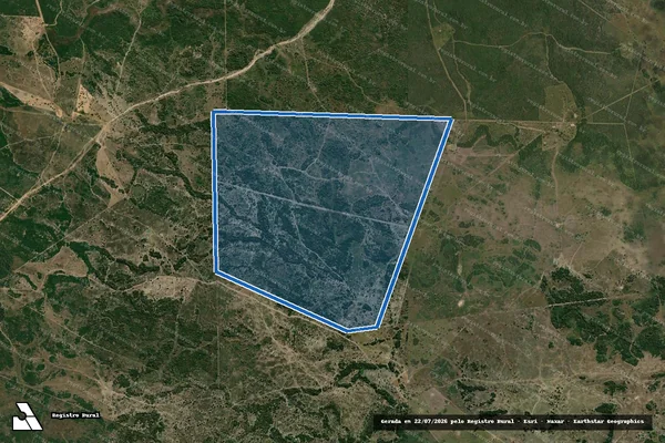 Imagem de satélite de Fazenda Ipoeira - REMANESCENTE em Poconé - MT