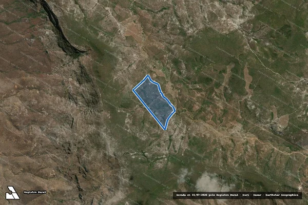 Imagem de satélite de Fazenda Água Branca - Parte 1 em Araçuaí - MG