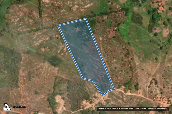 Imagem de satélite de SITIO BARRO VERMELHO ? LOTE 4167 - Parte 1 em Várzea Alegre - CE