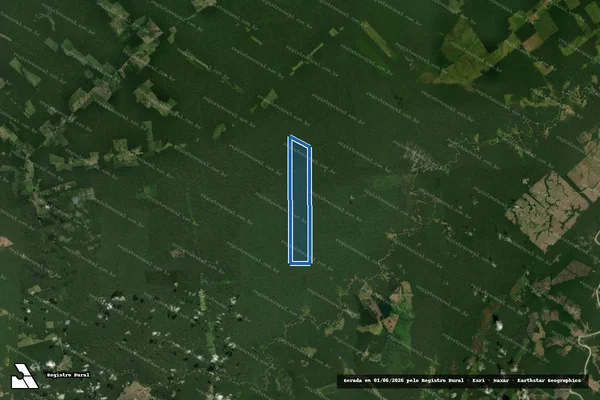 Imagem de satélite de Fazenda Águas Claras