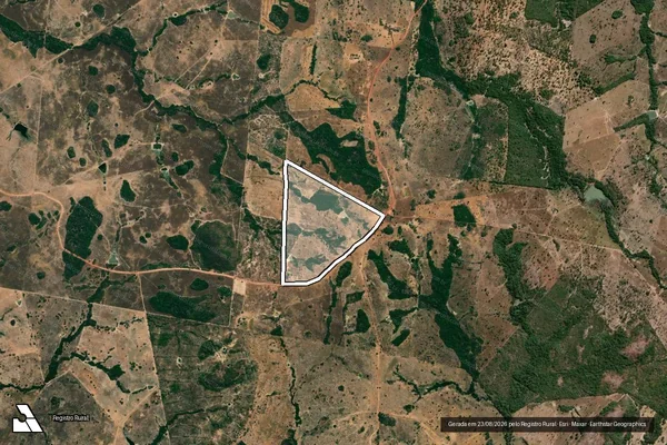 Imagem de satélite de PROJETO DE ASSENTAMENTO VITOR MANOEL - Lote 72 em Crixás - GO