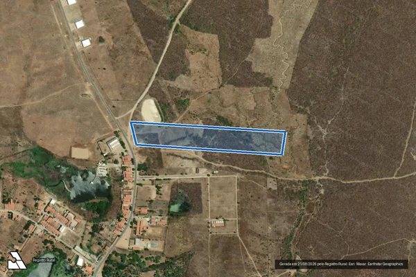 Imagem de satélite de ARENGA - GLEBA 02 em Morrinhos - CE
