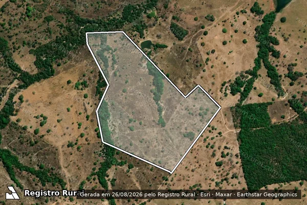 Imagem de satélite de FAZENDA ESTRELA DO BOM SUCESSO - Parte 2 em Goiás - GO