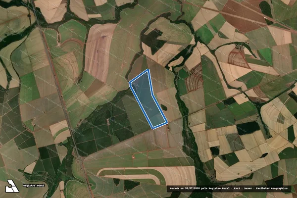 Imagem de satélite de FAZENDA GABRIELA - Parte 2 em Bebedouro - SP