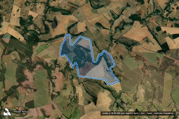 Imagem de satélite de FAZENDA BOA VISTA / PARTE 1 em Bela Vista de Goiás - GO